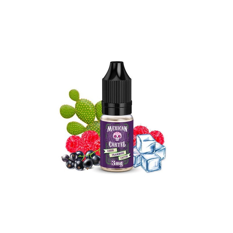 Mexican Cartel - Cassis Framboise Cactus 10ml