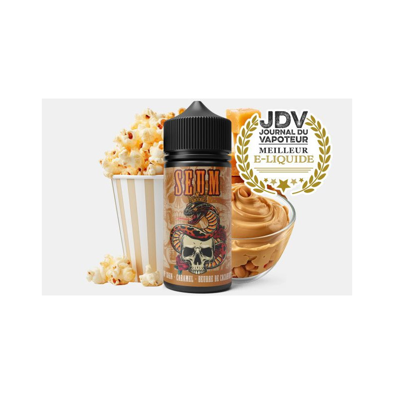 Pop corn caramel beurre de cacahuète 50ml 0mg-Bobble