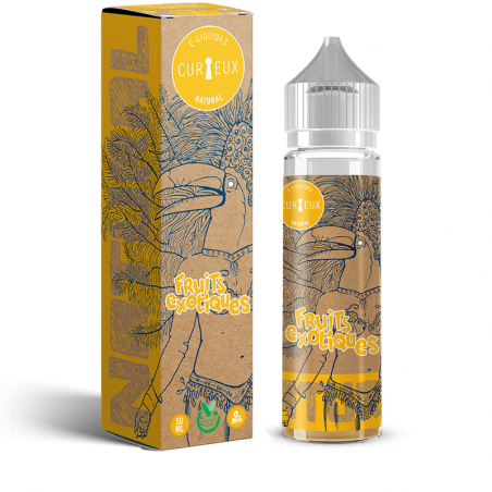 NATURAL - Fruits Exotiques 50ml 0mg Curieux Paris