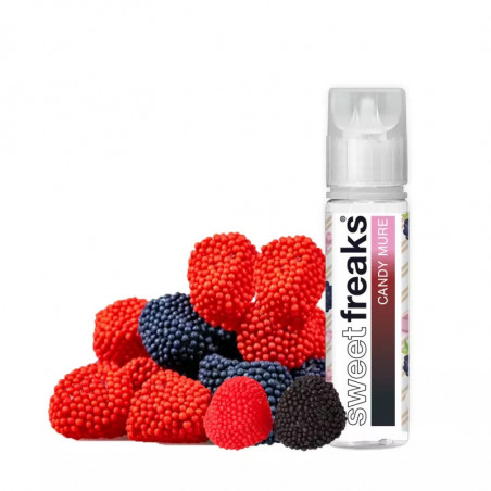 SWEET FREAKS - Candy Mûre 50ml 0mg Freaks