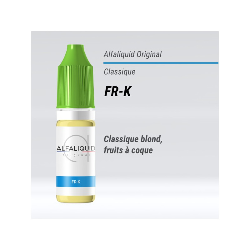 Composition d'un e-liquide pour cigarette électronique - Alfaliquid