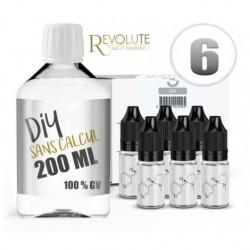  Pack 200 ml DIY 6 en GV Revolute