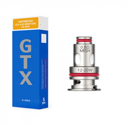 Résistances GTX pour kit pod Target PM80 Vaporesso