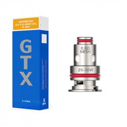 Résistances GTX pour kit pod Target PM80